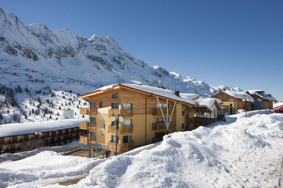 Hotel Delle Alpi Passo del Tonale Bagian luar foto