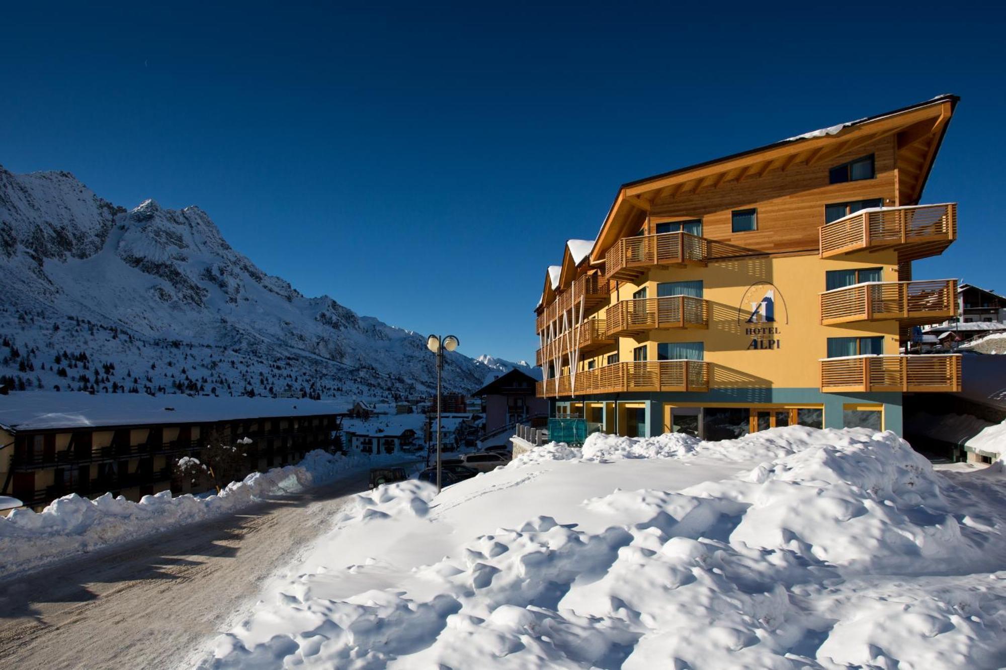Hotel Delle Alpi Passo del Tonale Bagian luar foto